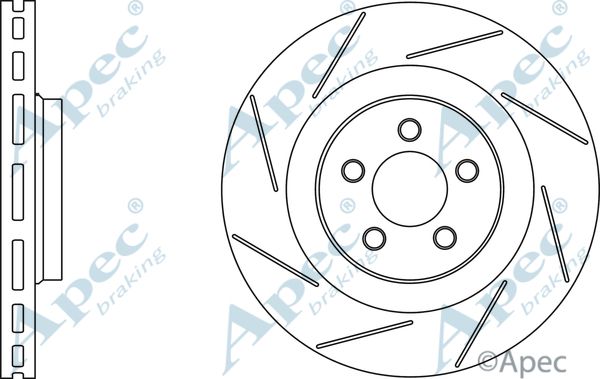 APEC BRAKING Jarrulevy DSK2633